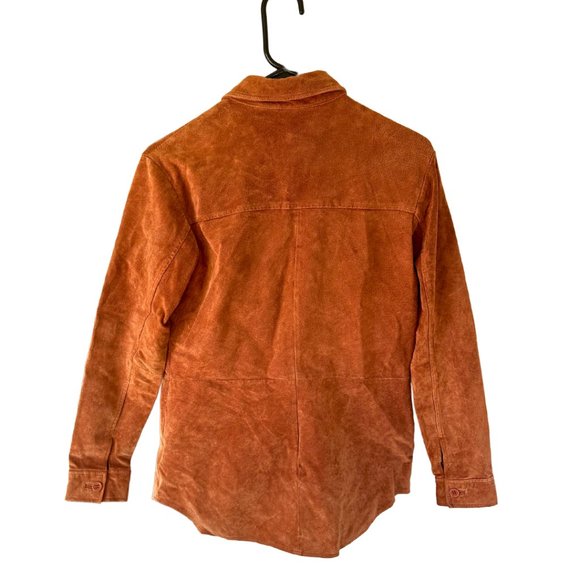 Vintage Atelier by B. Thomas Genuine Suede Shirt Jacket - Picture 3 of 6